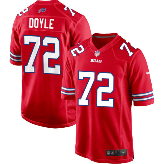 Tommy Doyle Buffalo Bills Nike Alternate Game Jersey - Red