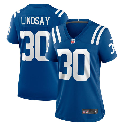 Phillip Lindsay Indianapolis Colts Nike Women's Game Player Jersey - Royal