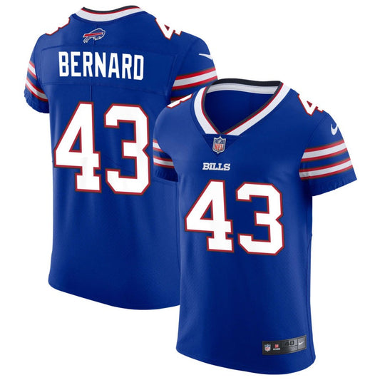 Terrel Bernard Buffalo Bills Nike Vapor Elite Jersey - Royal