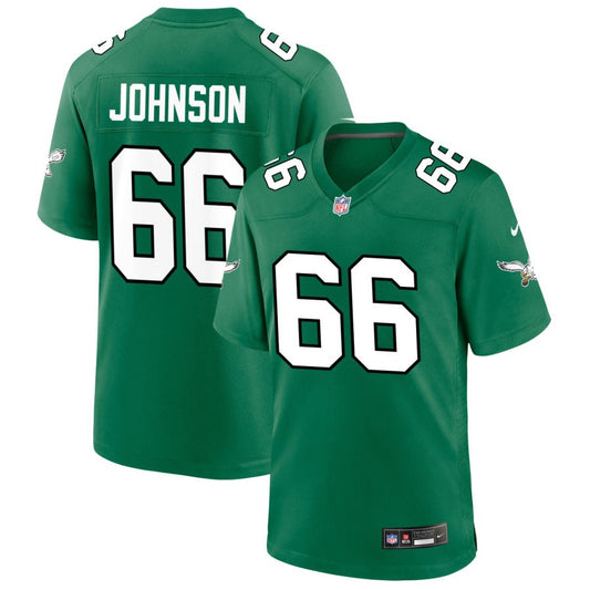 Roderick Johnson Philadelphia Eagles Nike Alternate Game Jersey - Kelly Green