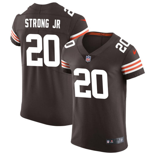 Pierre Strong Jr Cleveland Browns Nike Vapor Elite Jersey - Brown