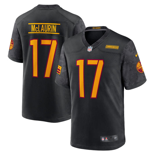 Terry McLaurin Washington Commanders Nike Youth Game Jersey - Black