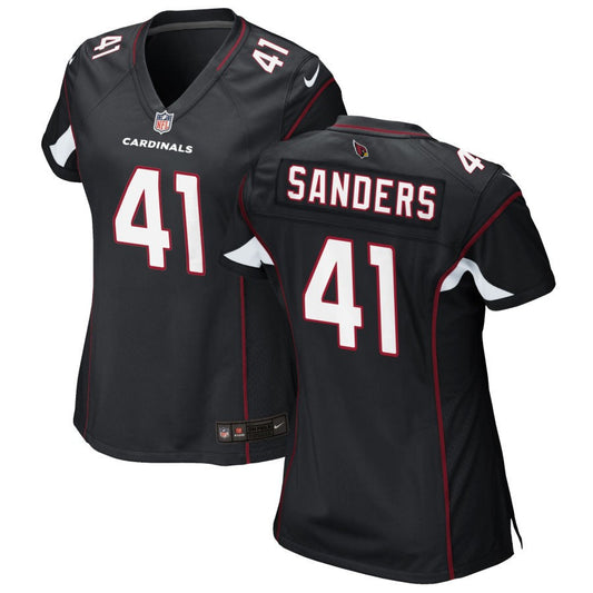 Myjai Sanders Arizona Cardinals Nike Women's Alternate Game Jersey - Black