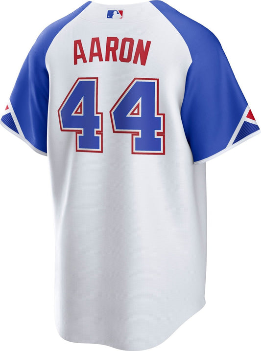 Nike Men's Atlanta Braves Aaron City Connect Replica Jersey