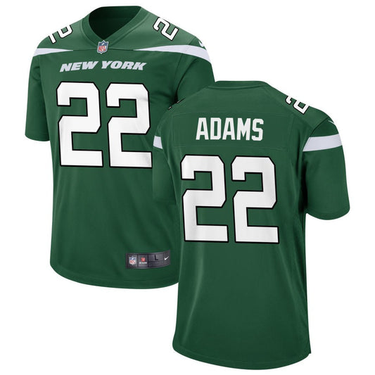 Tony Adams New York Jets Nike Game Jersey - Gotham Green