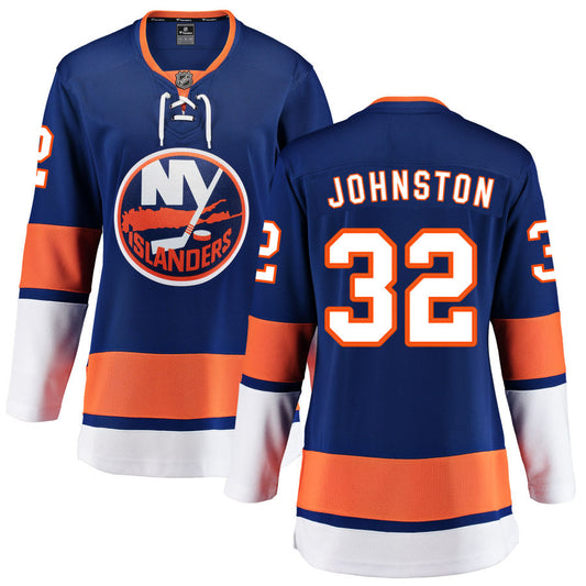 Ross Johnston New York Islanders Fanatics Branded Women's Home Breakaway Jersey - Blue