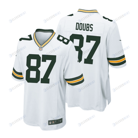 Romeo Doubs 87 Green Bay Packers Men Away Game Jersey - White