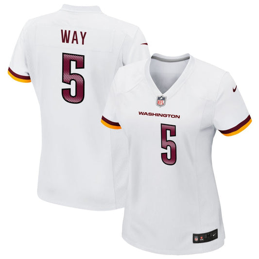 Tress Way Washington Commanders Nike Women's Game Player Jersey - White