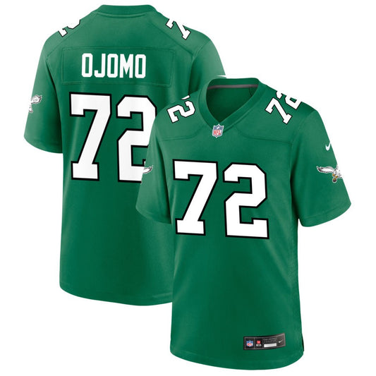 Moro Ojomo Philadelphia Eagles Nike Alternate Game Jersey - Kelly Green