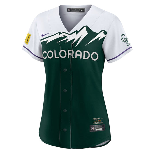 Women's Charlie Blackmon Nike Rockies 2022 City Connect Replica Jersey - White