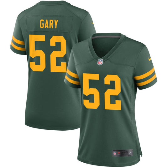 Rashan Gary Green Bay Packers Nike Women's Alternate Jersey - Green