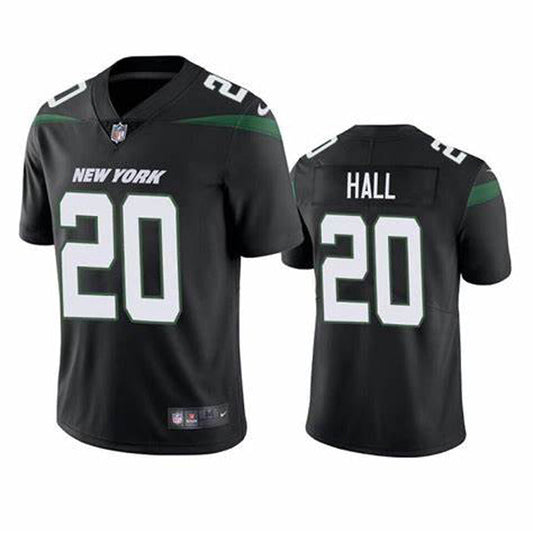 Men's New York Jets Breece Hall Vapor Jersey - Black