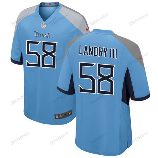 Tennessee Titans Harold Landry 58 Alternate Game Jersey - Light Blue Jersey