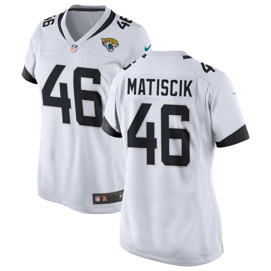 Ross Matiscik Jacksonville Jaguars Nike Women's Game Jersey - White