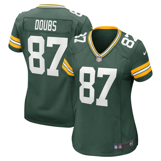 Romeo Doubs Green Bay Packers Nike Women's Player Game Jersey - Green