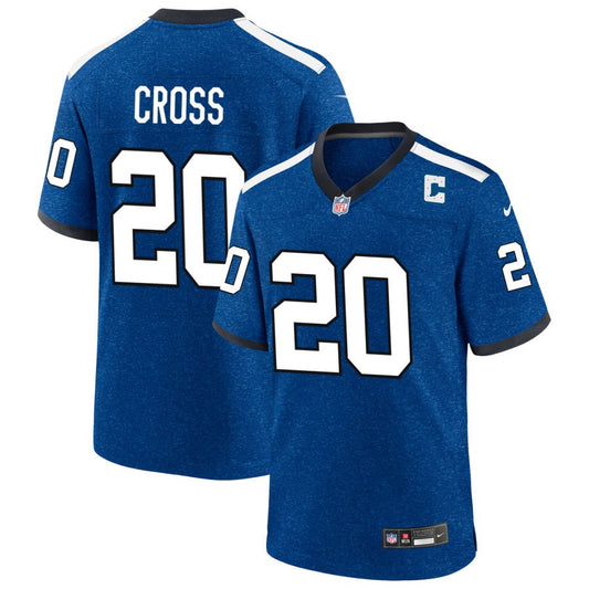 Nick Cross  Indiana Nights Indianapolis Colts Nike Alternate Game Jersey - Blue