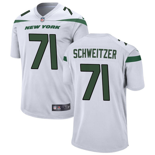 Wes Schweitzer New York Jets Nike Youth Game Jersey - White