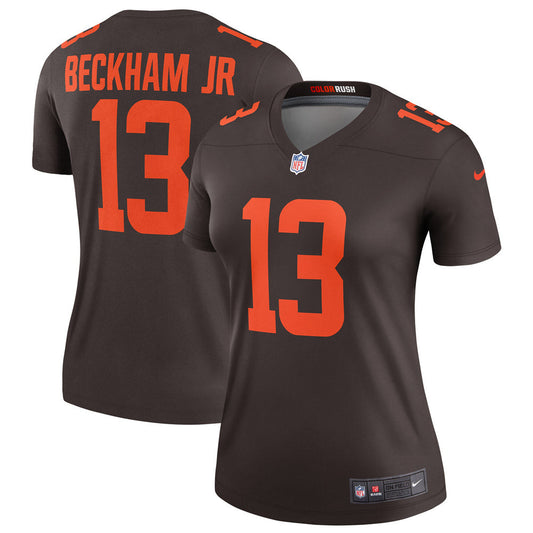 Women's Cleveland Browns Odell Beckham Jr. Alternate Legend Jersey Brown