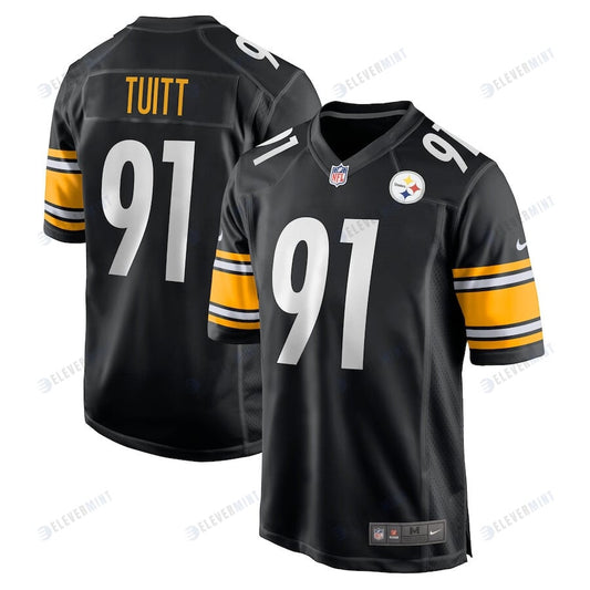 Stephon Tuitt 91 Pittsburgh Steelers Men's Game Player Jersey - Black