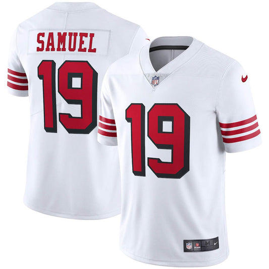 Men's San Francisco 49ers Deebo Samuel Vapor Jersey - White